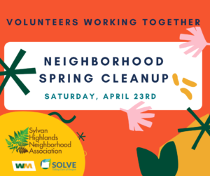SHNA & SOLVE Spring Cleanup and Maintenance
