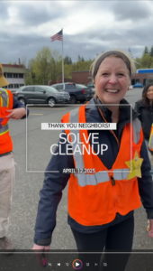 Save the Date: SOLVE Earth Day Cleanup, Saturday, April 11th, 9 AM – Noon