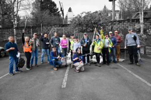 Sylvan-Highlands Volunteers Turn Out for Spring Cleanup